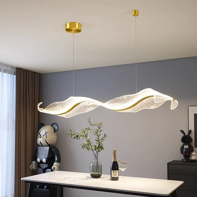 Moderne led-hanglamp dimbaar met afstandsbediening