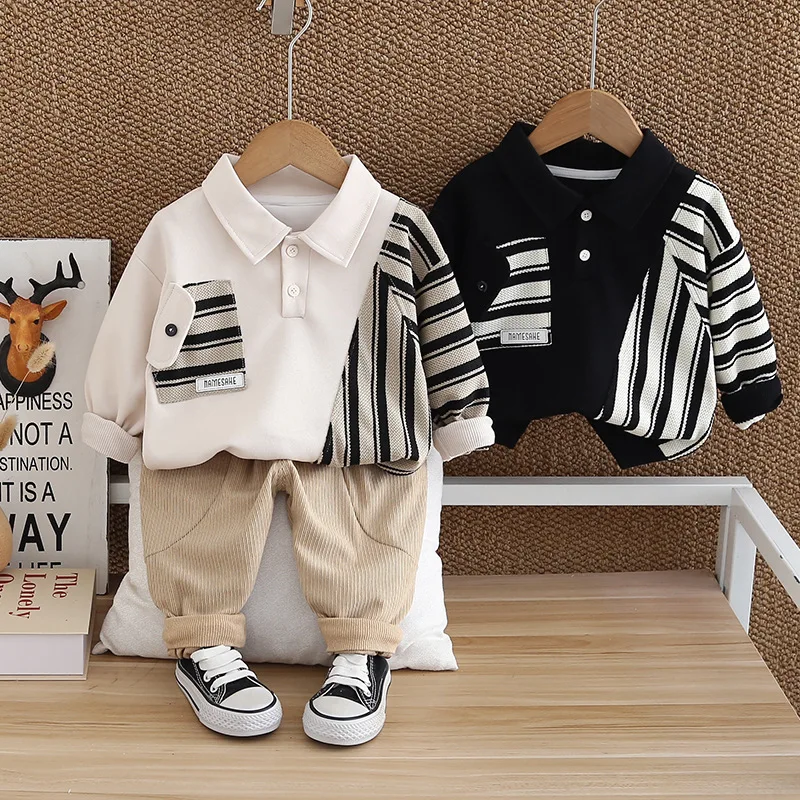 Arrival Baby Boy And Girl Solid Color/Color Patchwork Winter and Autumn Casual Elastic Pants