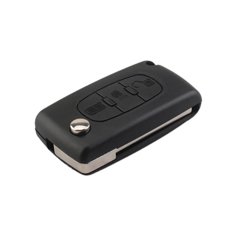 Citroen C4 Grand Picasso C5 C6 C8 Hindley 3 Button Flip Key Case Car Remote Fob Shell Cover Light Symbol VA2 Blade CE0523