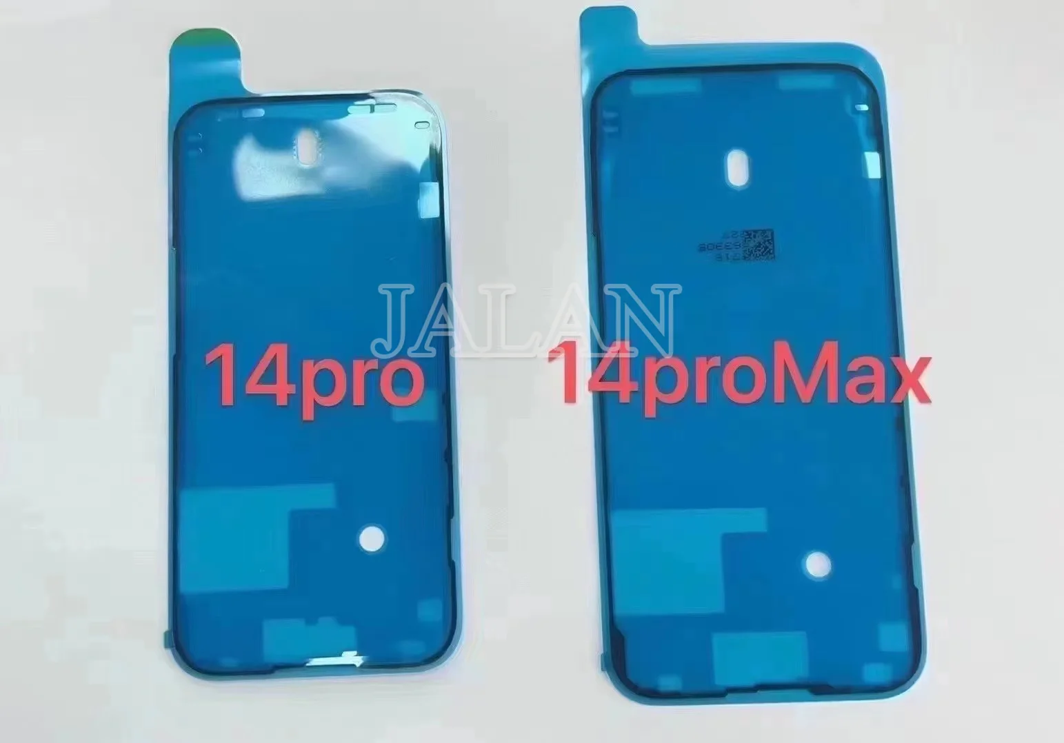 20Pcs Front / Back Waterproof Sticker For Iphone 14 14Plus 14Pro 14 Pro Max Frame Sticker Water Proof Tape Blue Film Adhesive