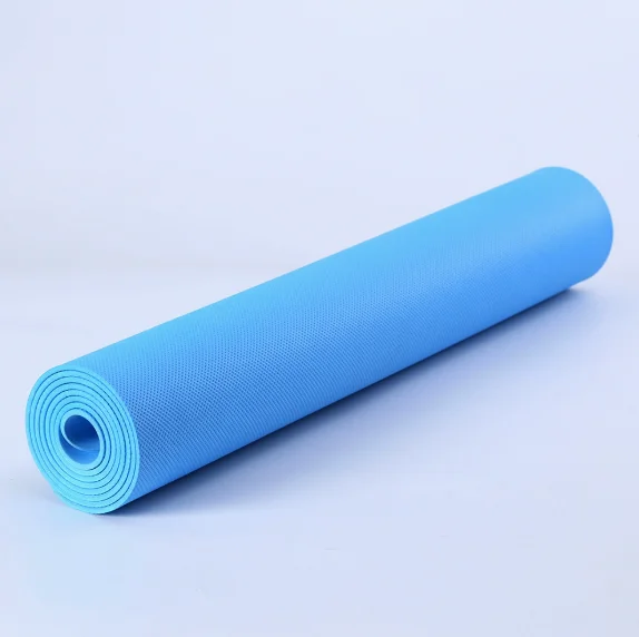 Enhanced Anti-Slip EVA Yoga Mat - 4MM Thick for Exercise, Pilates, and Gymnastics