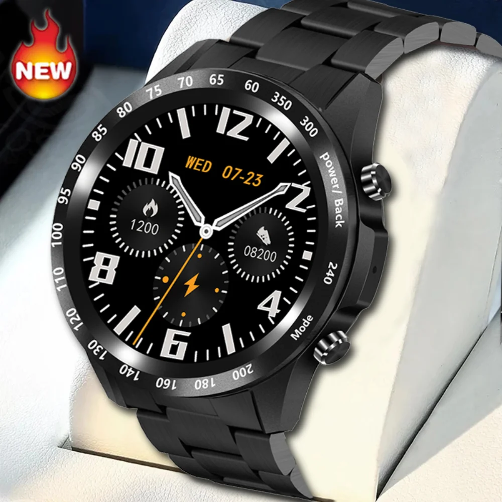 New 3PRO ECG+PPG Health Monitor Smartwatch Weather Forecast Message