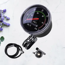 

1Pc Aluminium Alloy Universal Circular Mechanical Code Table Cycling Speedometer Bike Mechanical Odometer Outdoor Mountain
