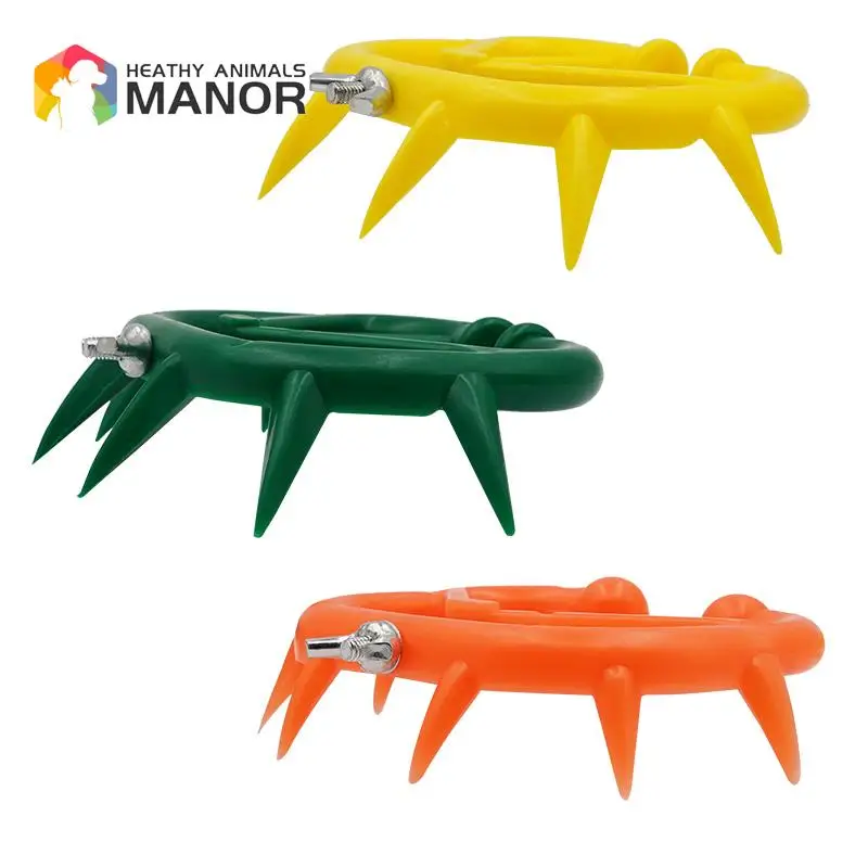 Plastic Durable Cattle Rings Cow Weaner Anti Sucking Milking Stop Kit Calf Weaner Calf Nose Ring 20 Pcs Farm Products