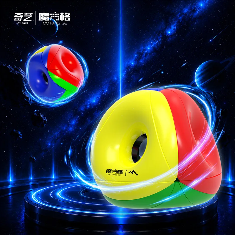 [JudyCube] Qiyi Void Pyraminx 매직 스피드 큐브 스티커 없는 전..