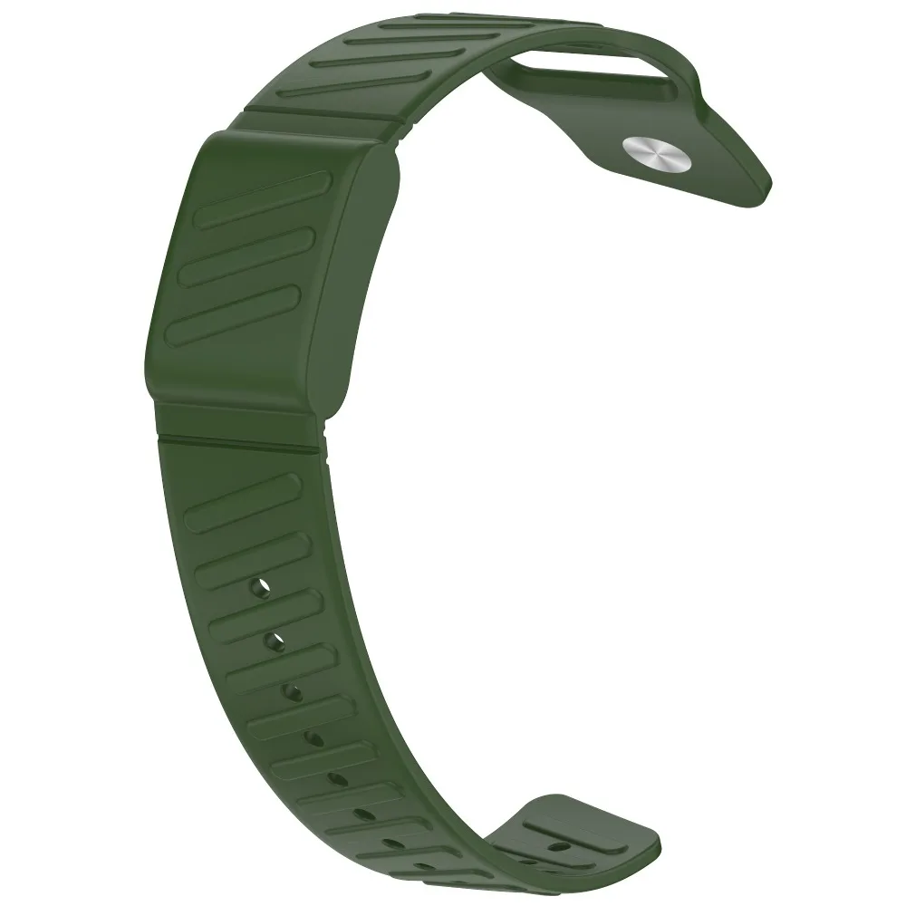 Breathable Silicone Sports Strap - Adjustable Replacement Wristband