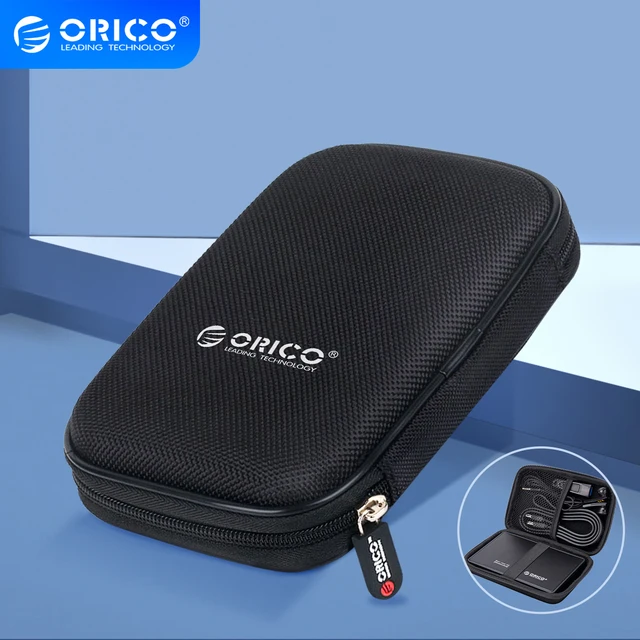 ORICO 2.5 pollici HDD Box Bag Case borsa per disco rigido portatile per HDD portatile esterno custodia custodia custodia protezione nero/rosso/blu 1