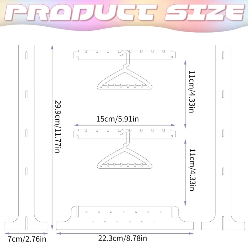 Рисунок 6 - E0BF Вешалка для одежды акриловая