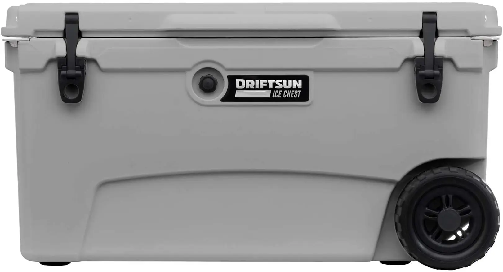 

Wheeled Ice Chest - Heavy Duty, High Performance Roto-Molded Commercial Grade Insulated Rolling Cooler (White)