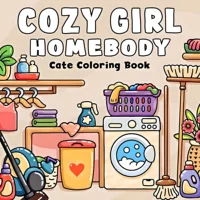 COZY GIRL Bold-easy Patterns Coloring Book for Adults Cute Drawing Book Perfect Gift for Party and Birthday 1