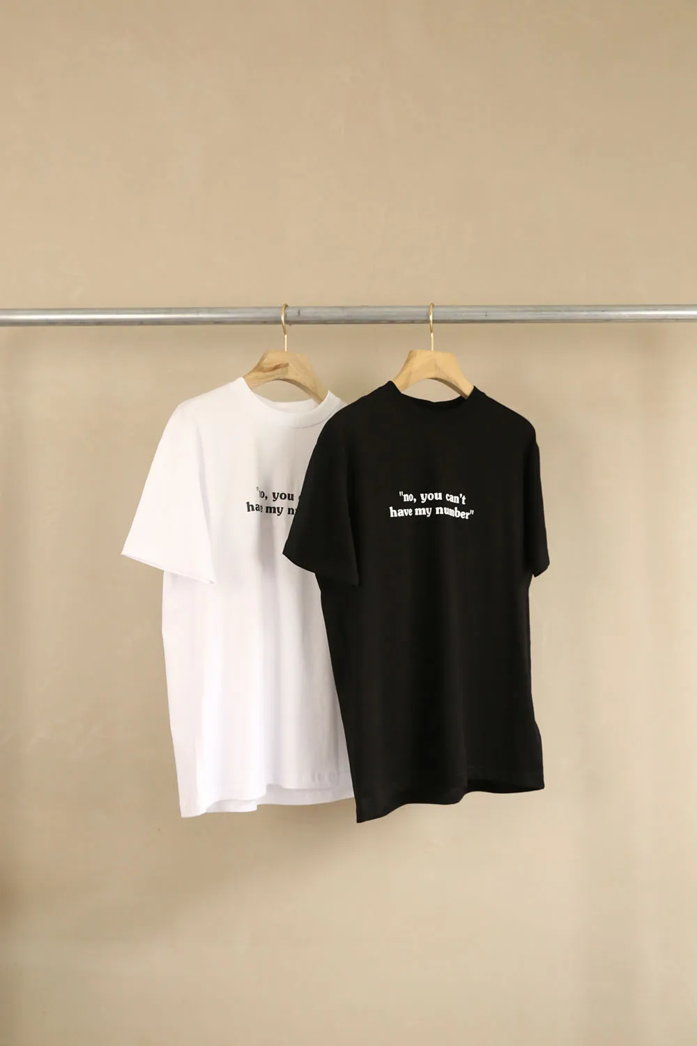 

2024 Summer New Arrive Abloh T shirt No You Can't Have My Number T-shirts Men Women Fashion Streetwear Top Tees Pure Cotton