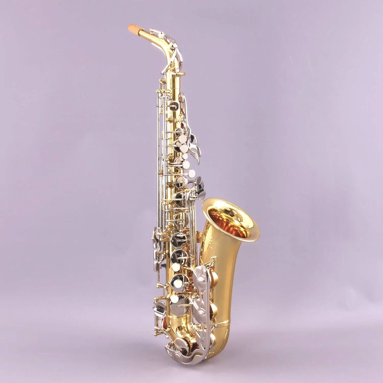 サクソフォン ゴールド アルトサックス Japan New 62 Alto Saxophone Gold Body Nickel Key Sax With