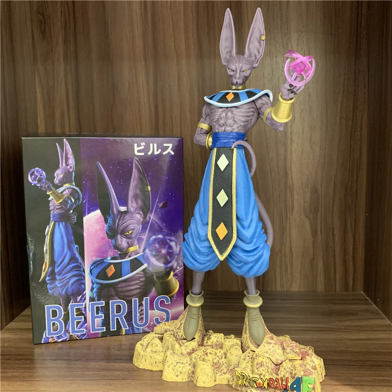 FIGURINE DRAGON BALL super beerus dieu destruction 30 cm Jouet