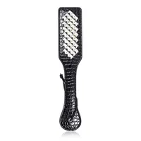 Leather Slapper Whip with Rivet for Horse Training Crop 1