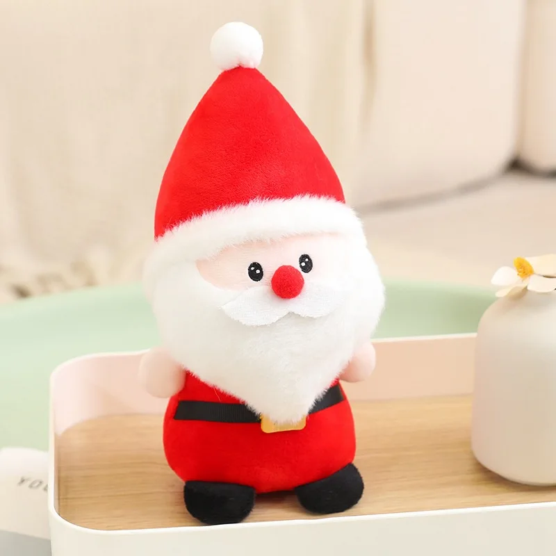 2024 New Christmas Series Dolls Christmas Penguin Tree Old Man Deer Toy Snowman Bear Toy Boy Girl Christmas Gift 6