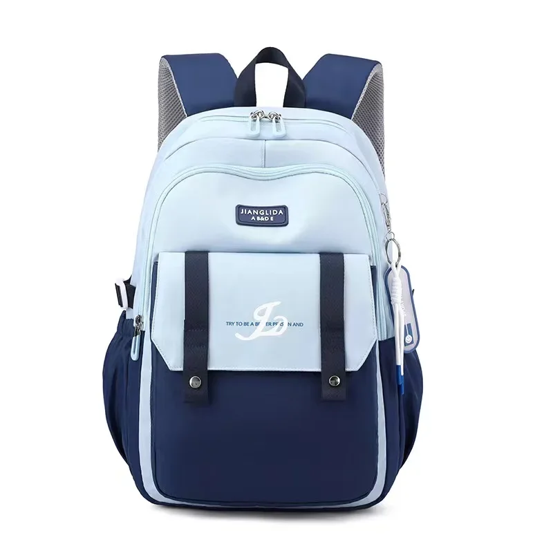 

Schoolbag New Children's Schoolbag Fashion Young PeopleTravel Business Bag Leisure Korean Version of Large-capacity Backpack