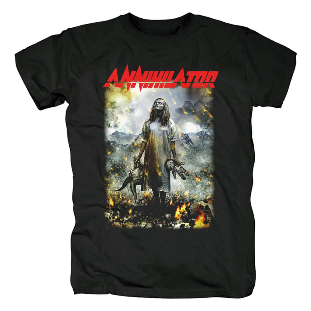 

Annihilator Metal Rock Band T-Shirt Cotton For Men Women CS303