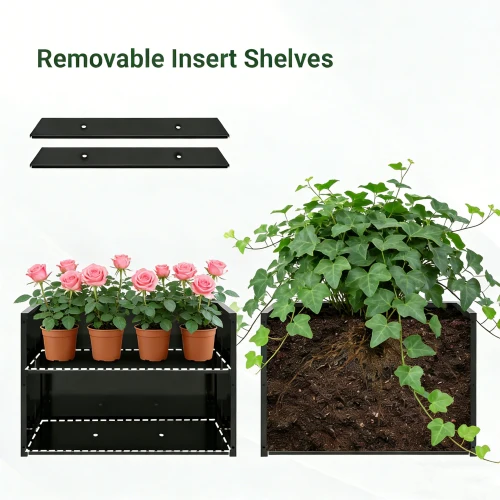 Galvanized Steel Planter 4