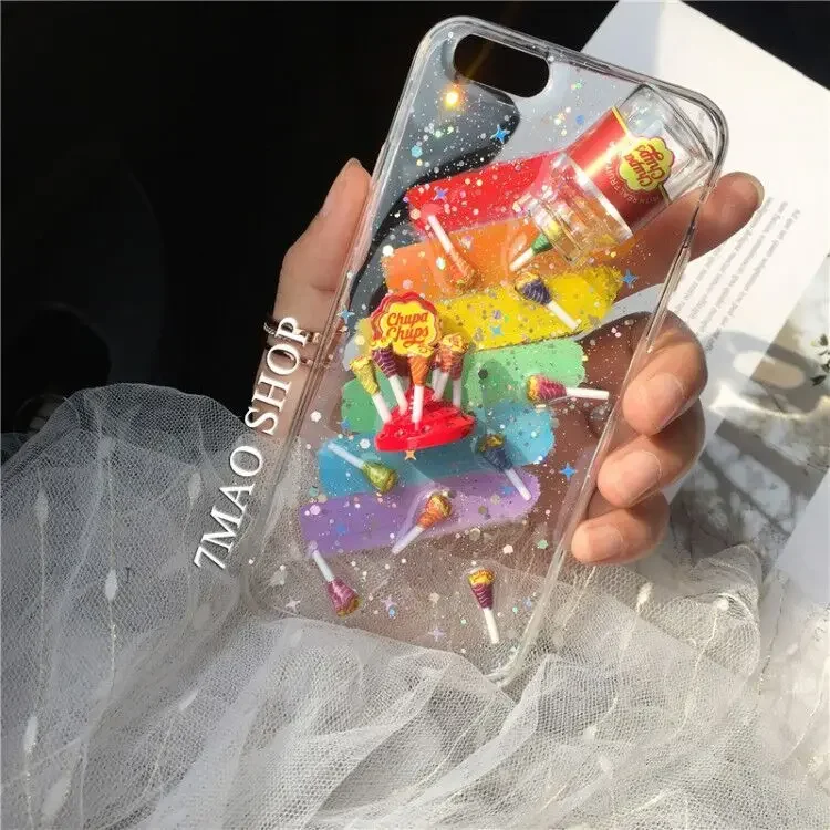 Чехол для телефона xsmax Fun lollipop iPhone 11pro с ручным рисунком 14/15 plus, чехол для телефона xr/xs full pack 6s Pro