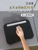 MUMUCC Small Laptop Desk With Cushion, Simple and Portable,Black and Orange,Polystyrene Waist Pillow Table With 30CM ABS Slot 5