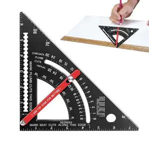 Woodworking Set Square Tool Measuring Protractor Square Tool Adjustable Square Carpenter Measuring Layout Tool For Tiling