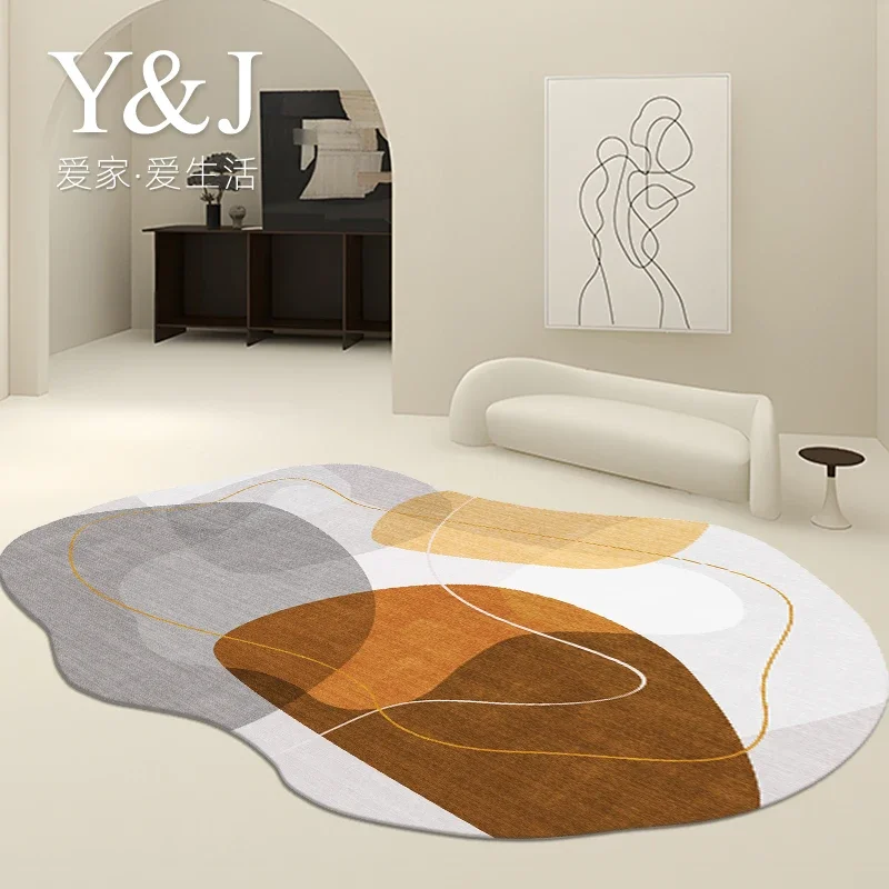 Crème Tapijt Wasbaar Laagpolig Vloerkleed Met Anti Slip Koho Soft Comfort Wasbaar Op 30 120x170cm Modern Woonkamer Salon Slaapkamer Eetkamer