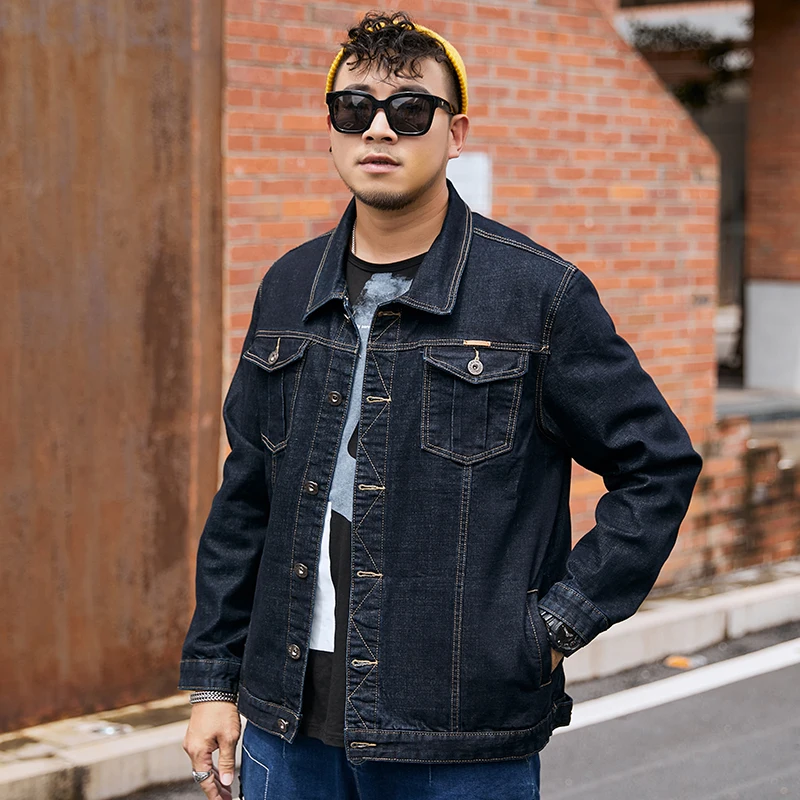 Men's Clothing Oversized Denim Jacket 