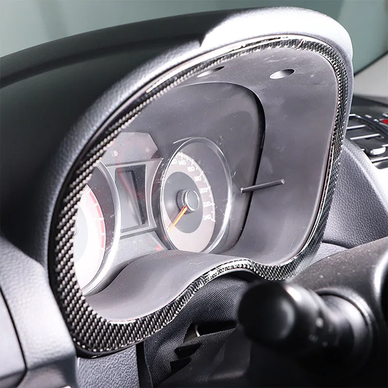 

For Subaru Forester 2013-2018 Soft Carbon Fiber Car Dashboard Decorative Frame Cover Trim Sticker Car Accessories