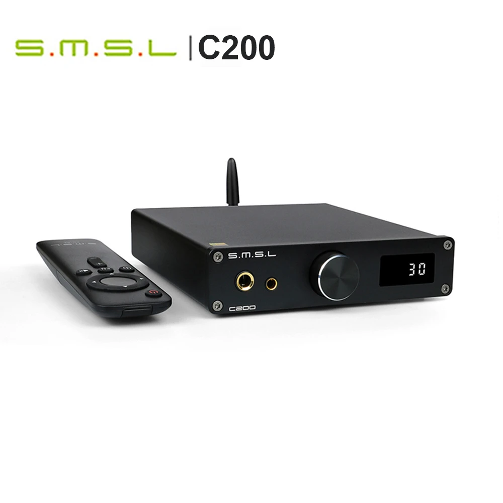SMSL C200 USB DAC 헤드폰 앰프, OPA1612A * 4 TRS 밸런스..