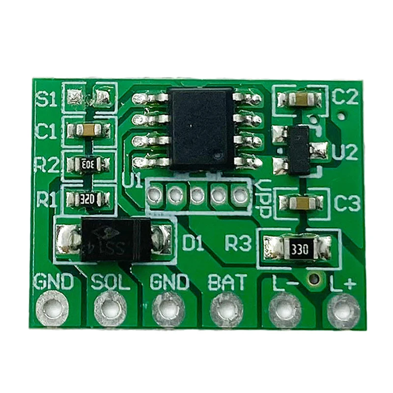 3.2V 3.7V 태양 랜턴 컨트롤러 보드 1 개, 태양 잔디 램프 조명 회로 보드 플래시 라이트 회로 보드