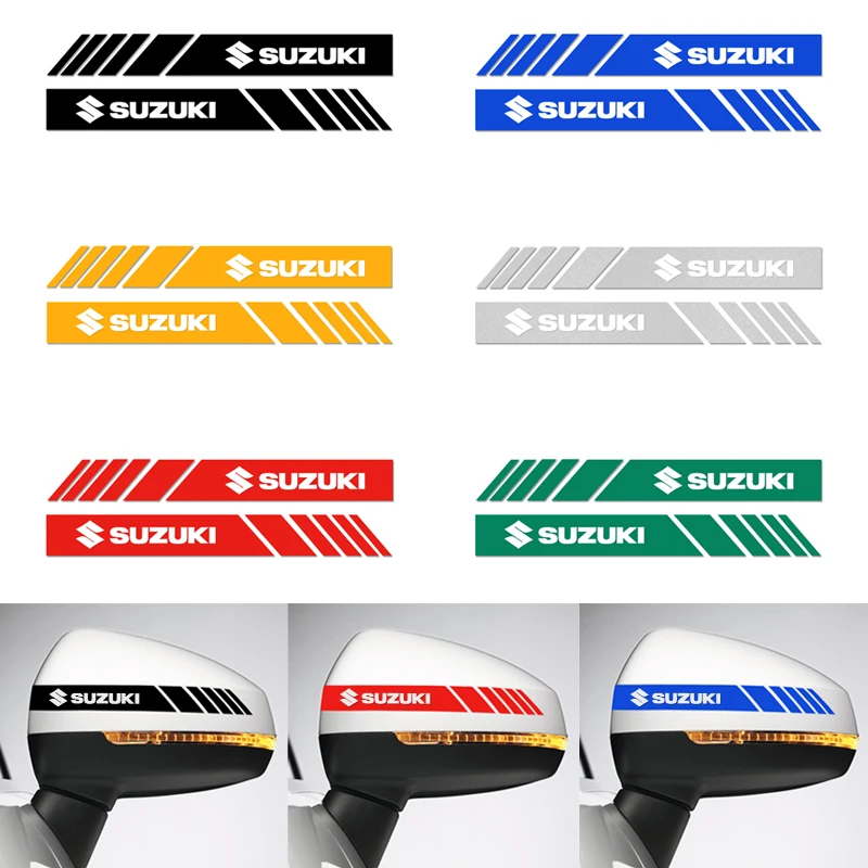 Suzuki Sticker Ayna Şerit Seti | Sticker Master