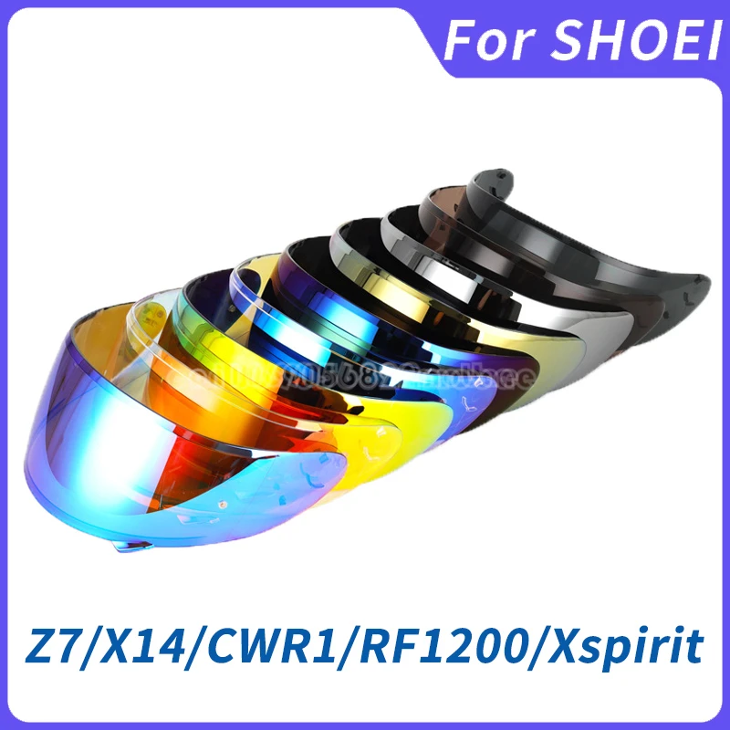 

Helmet Visor for SHOEI X14 X-14 Z7 Z-7 CWR-1 CWR1 NXR RF-1200 RF1200 X-Spirit3 X-Spirit III X-Fourteen RYD CWR-F Shield Lens