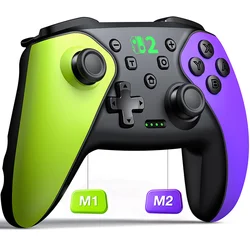 Dinofire Wireless Bluetooth RGB Multi - Function Gamepad Controller (Wired USB Gamepad PC)