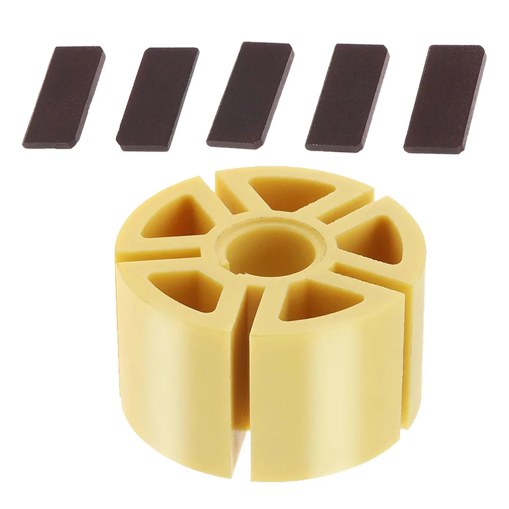 

6Pcs/Set Air Grinder Rotor Blade For 5 Inch Plastic Pneumatic Sanding Machine Air Die Grinder Tool Accessories High Quality