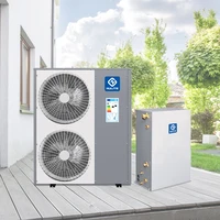 Nouveau Erp Ce Wifi haute efficacité Mini radiateur divisé chauffage par le sol 10kw R32 Evi pompe à chaleur 2