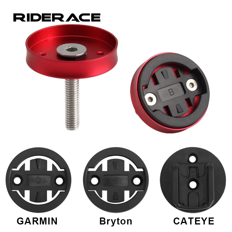 Supporto Manubrio Bicicletta BIKOOCO Per Computer GPS (Wahoo, Garmin, Bryton) - Posizionamento Anteriore, 4 Colori