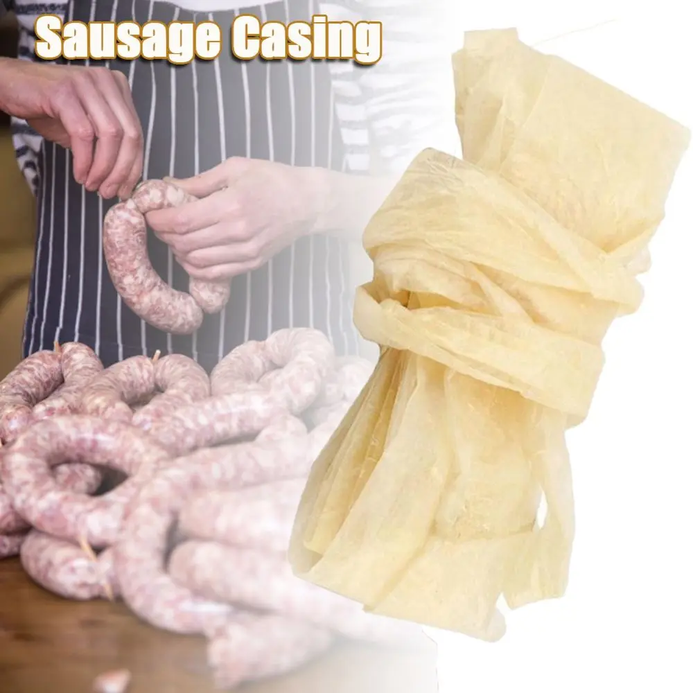 28-30mm Kitchen Meat Process Hot Dog Dry Casing Sausage Coat Sheep Casing Intestine Tool