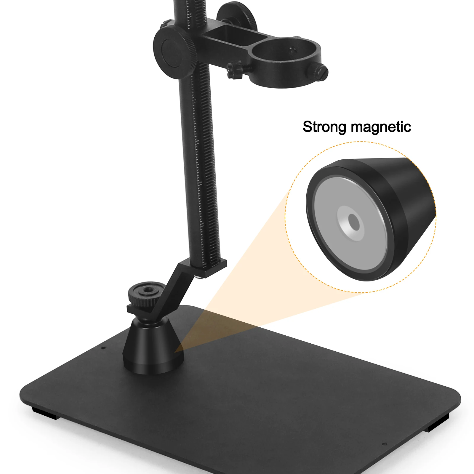 NEWACALOX Magnetic flessibile Arm PCB Board Clip fissa saldatura stazione di saldatura di terza mano strumenti di riparazione del supporto di saldatura