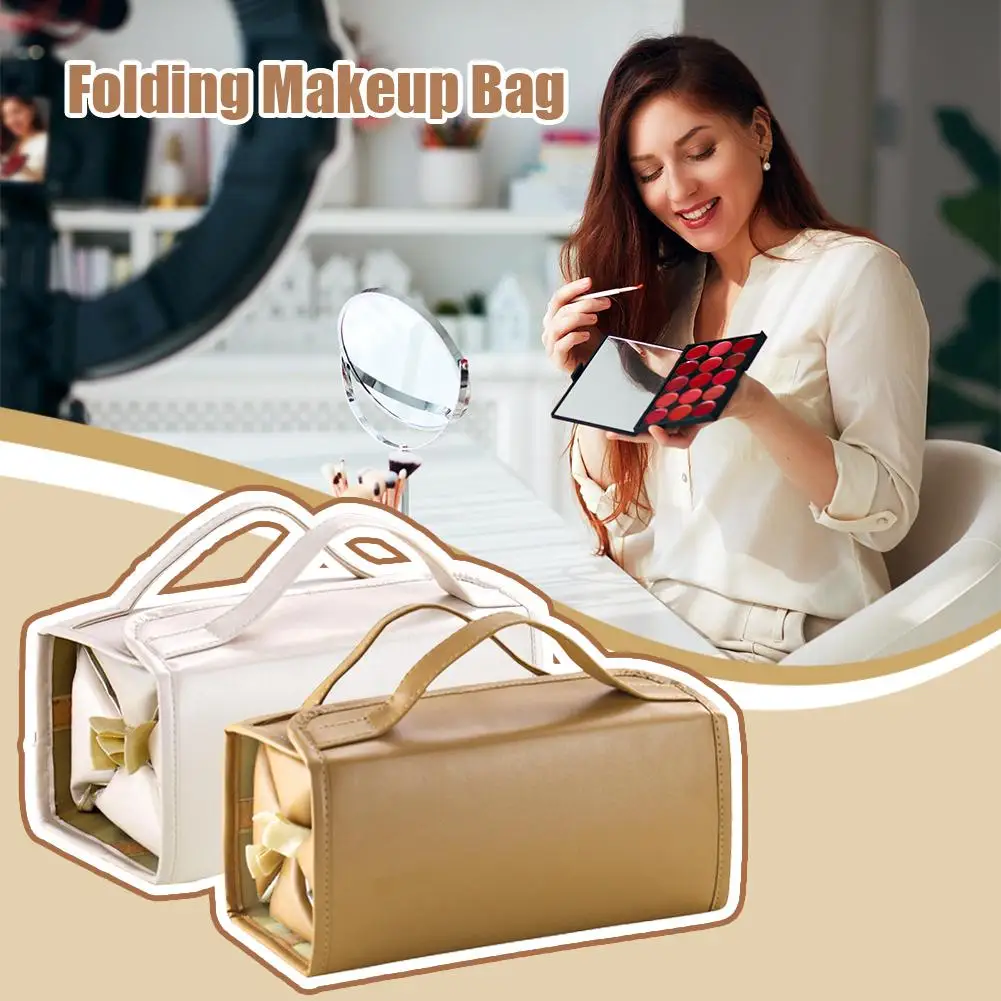 

Дорожная Отделяемая косметичка для женщин, полиуретановая Сумочка для косметики, органайзер для косметики, конфетница, M6x2