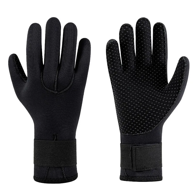 Neoprene Diving Palm Gloves for Men Keep Warm Wear Resistant Windsurf Spearfishing Kayaks Gloves Underwater Accessories 3mm 5mm 4