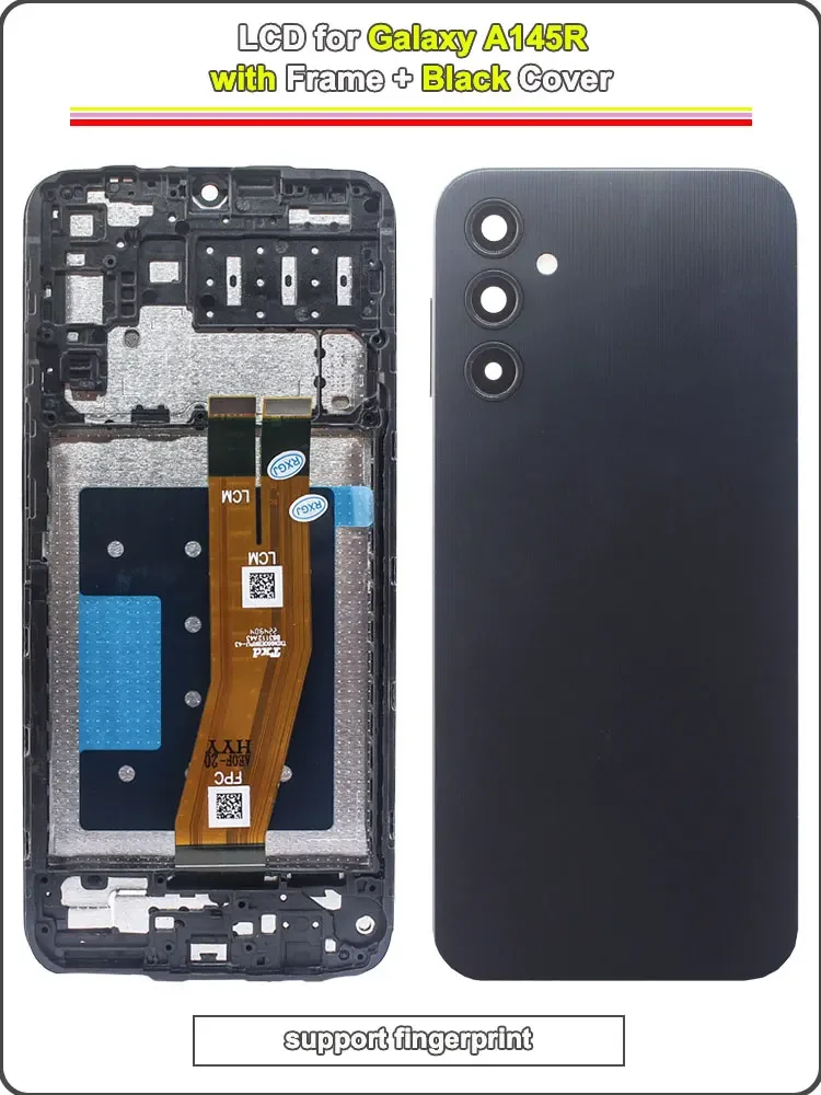 High-Quality LCD Display Touch Screen Digitizer Assembly Replacement for Samsung Galaxy A14 4G