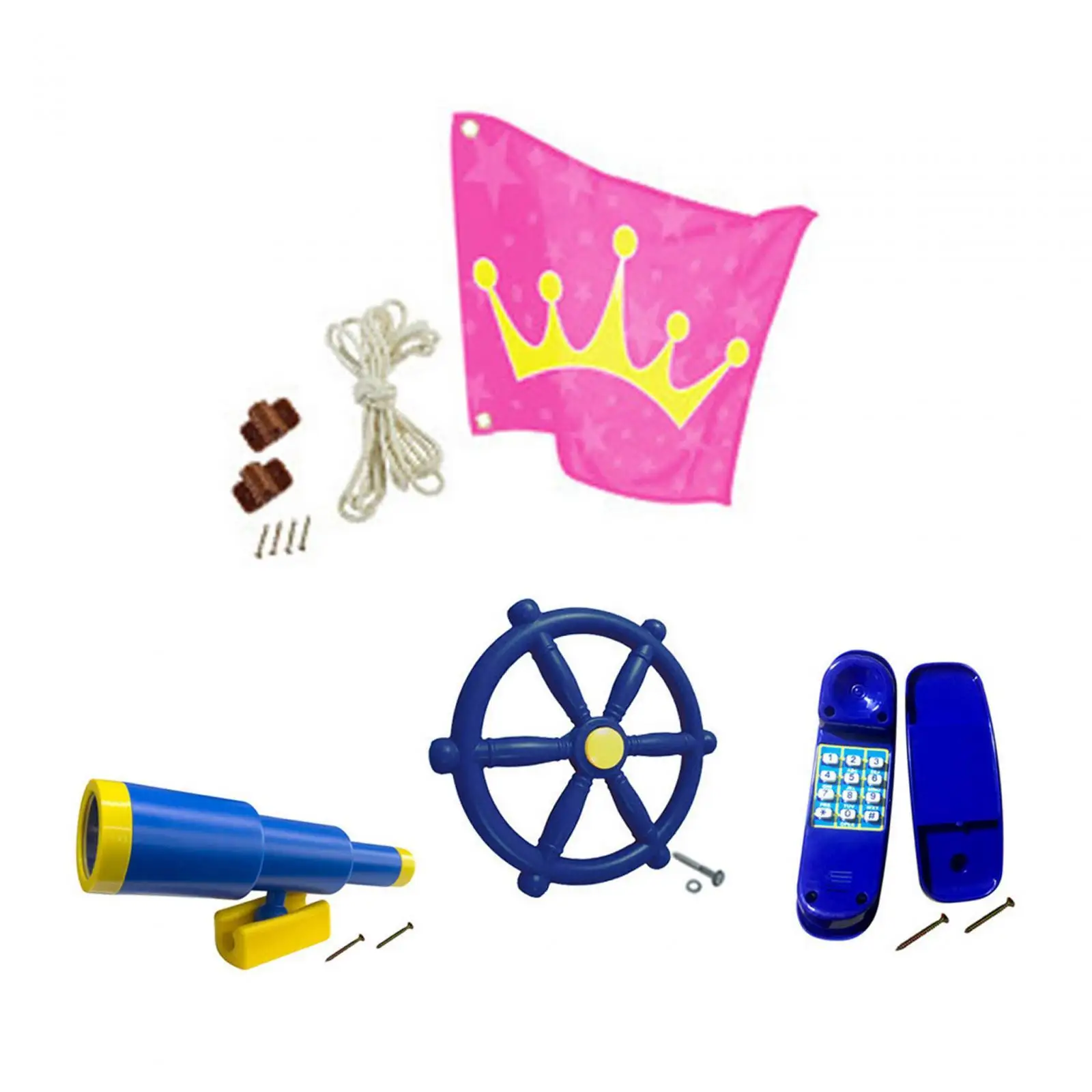 Playground Accessories Swingset Attachments for Backyard Jungle Gym Outdoor 4