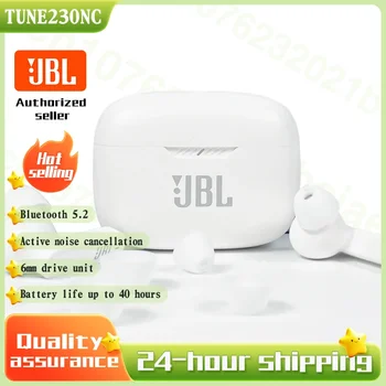 Original JBL Tune 230nc TWS Wireless Bluetooth Headset Stereo Bass Waterproof Sports Earphone with Microphone Headphone T230nc 1
