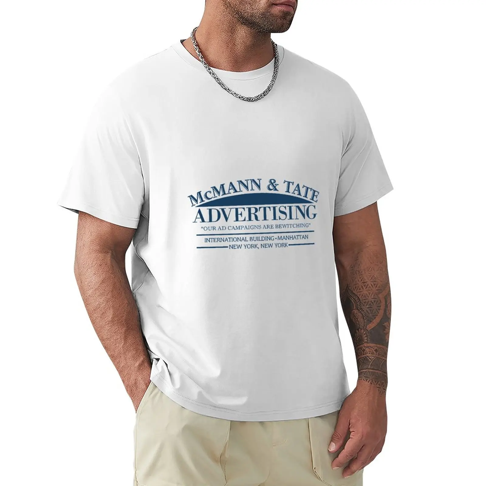 

McMann & Tate Advertising from Bewitched TV Series T-Shirt tops new edition Men's t shirts