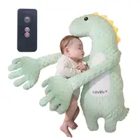 Paume apaisante pour bébé, palmier automatique, animaux en peluche, sucette de sommeil, vitesse réglable, télécommande, copain de couchage pour bébé 2