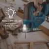 65mm 2700RPM Cordless Jigsaw Electric Jig Saw Portable Multi-Function Woodworking Power Tool for Makita 18V Battery 6