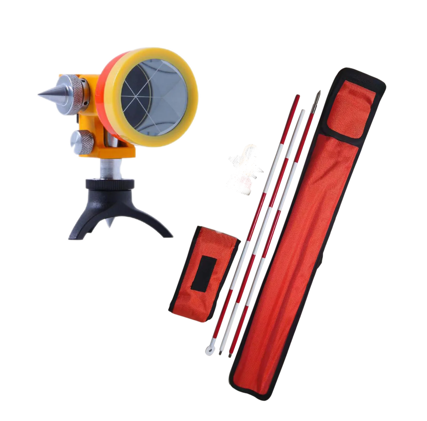 

Hot Sale Dia 38.1mm Total Station Reflector Surveying Prism System mini116 full set with 60cm * 3 mini Pole