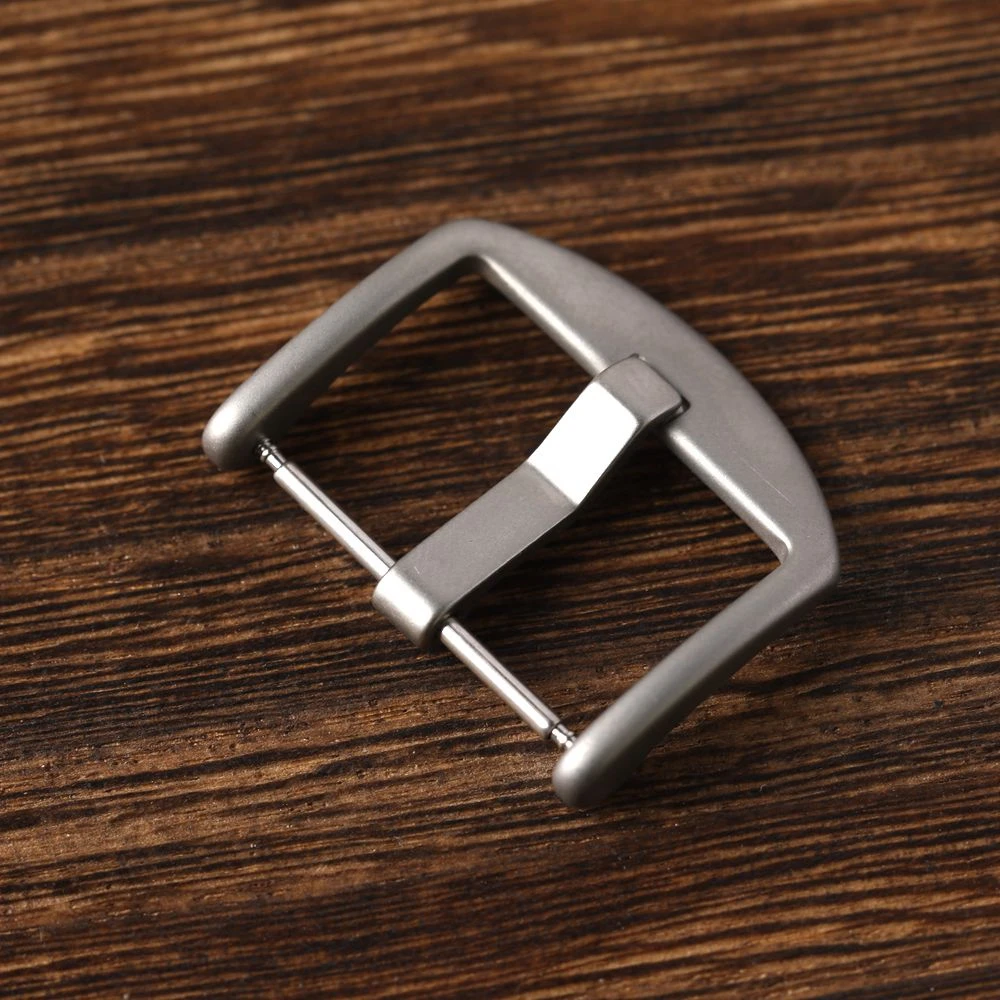 Luxury Titanium Gold Buckle for Genuine Leather and Rubber Watch Straps