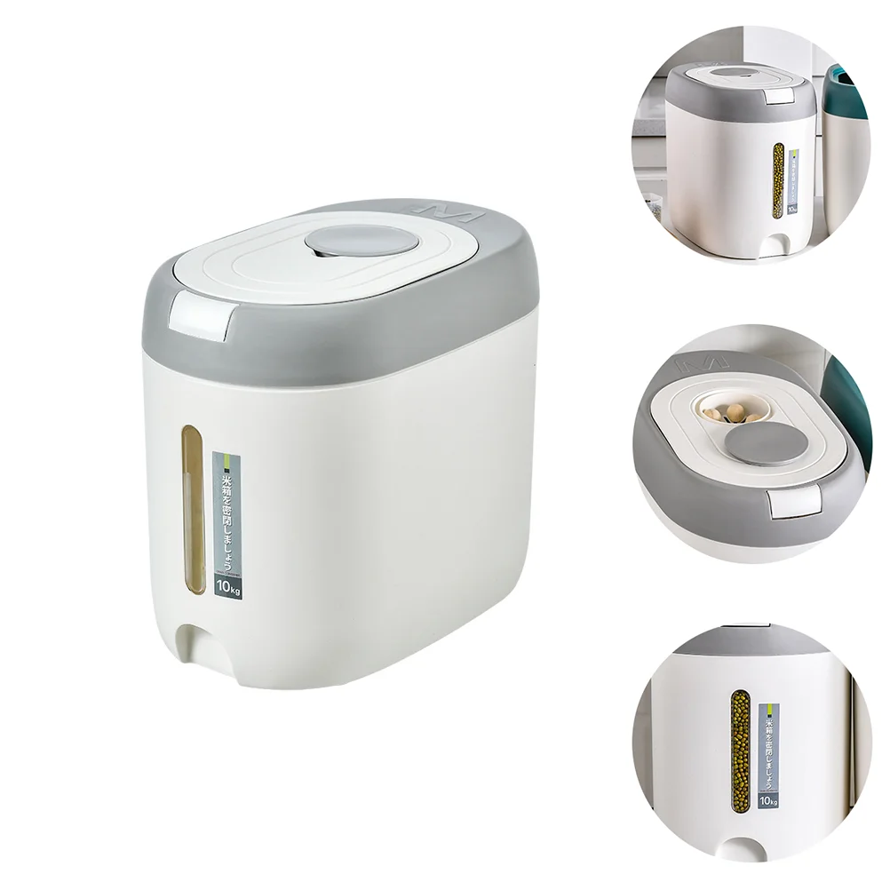 

1pc 10KG Rice Storage Bin Moisture-proof Flour Storage Container Storage Box