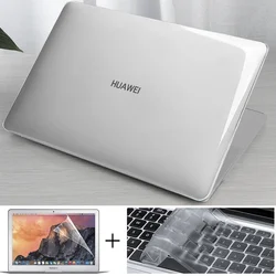 Laptop Case for Huawei MateBook D14/D15/13/14/MagicBook 14/15/Pro 16.1/MateBook X Pro/X 2020 + Keyboard Cover+Screen Protector